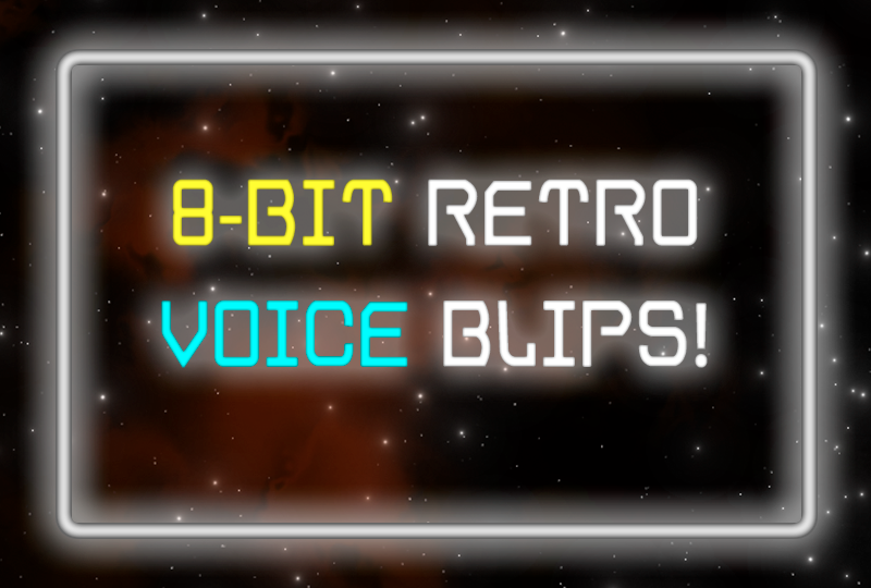 8-Bit Voice Blips! 