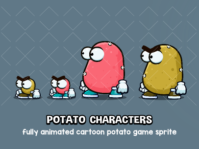 Potato characters 