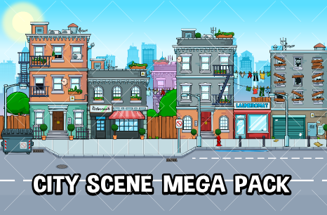 City scene construction pack 