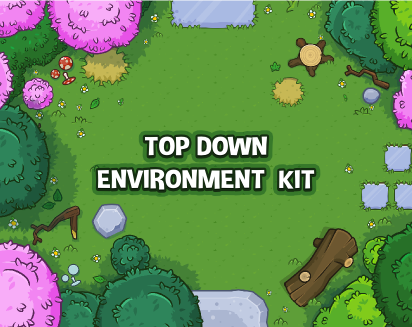 Top down environmental asset pack 