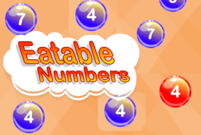 Eatable Numbers Math Game 