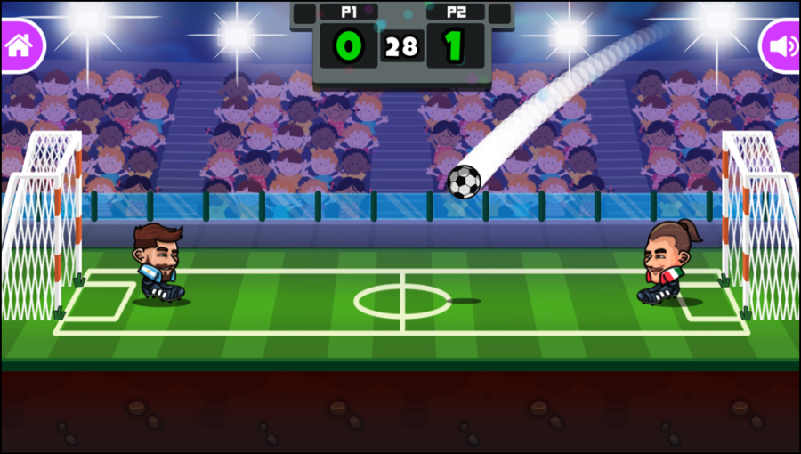 Head Soccer Game Template 