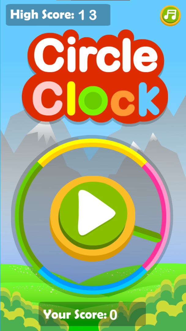 Circle Clock Casual Game 