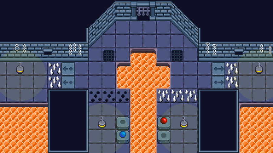 2D TopDown Dungeon Tileset 