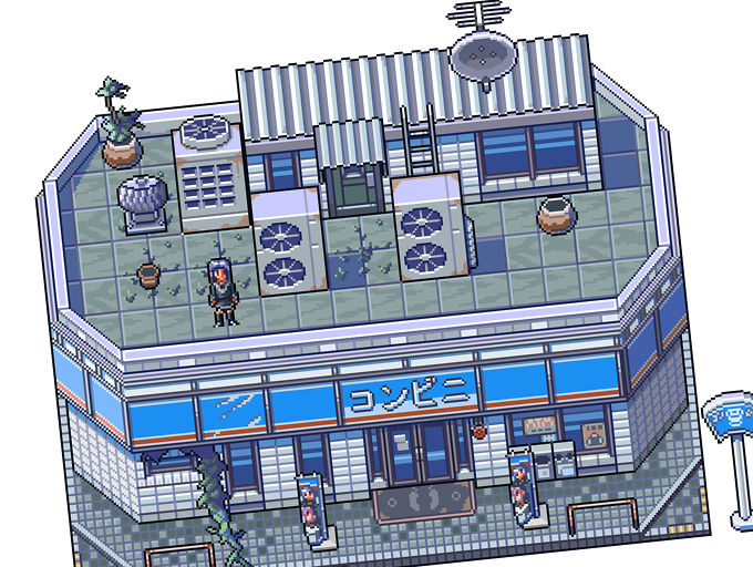 The Japan Collection: Corner Store Game Assets 