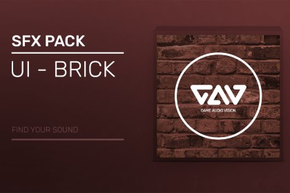 UI Brick sound effect pack 