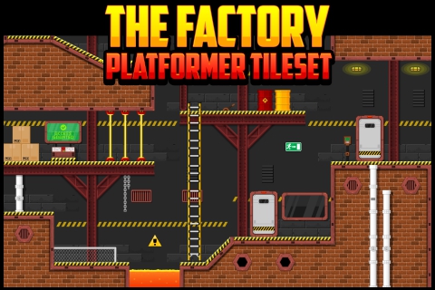 The Factory - Platformer Tileset 