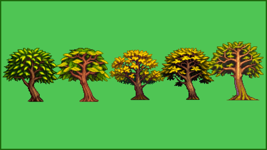 Trees Pixel Art Pack 