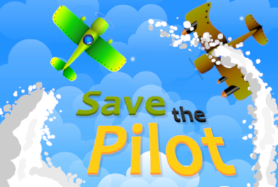 Save The Pilot - Airplane HTML5 Shooter Game 