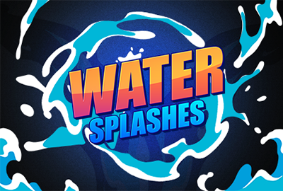 Water splashes sprite effects 