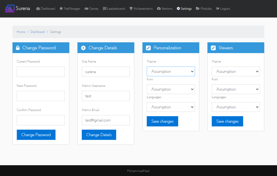 Surena system 