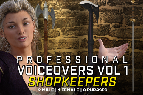 Professional Voiceover-Shopkeepers 