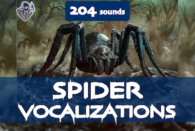 Spider Vocalizations 