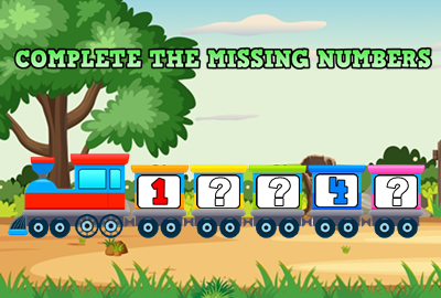 Complete The Missing Numbers - Game For Kids 