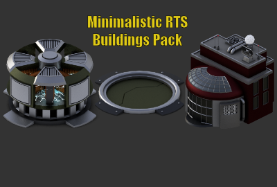 Minimalistic RTS Buildings Pack 