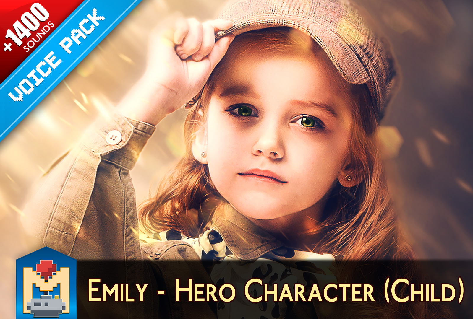 Emily - Child Hero Character Voice Pack 