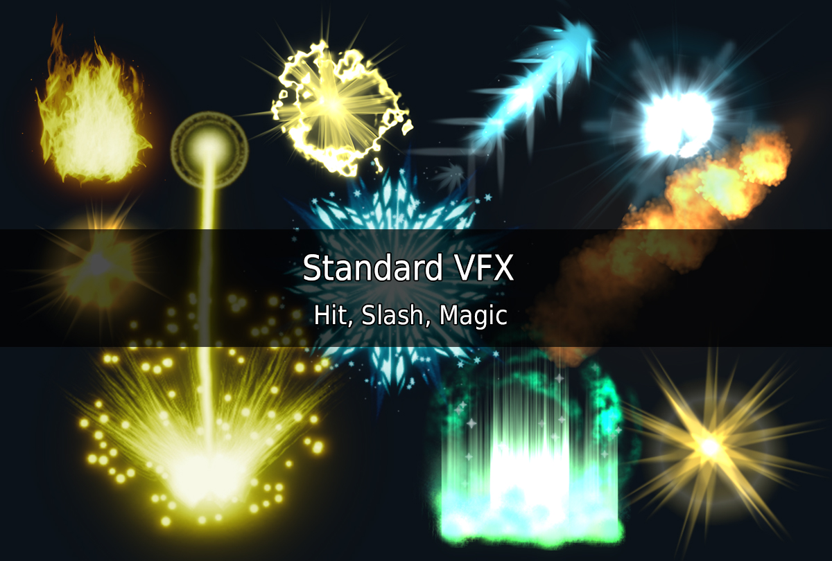 Standard VFX - Hit, Slash, Magic 