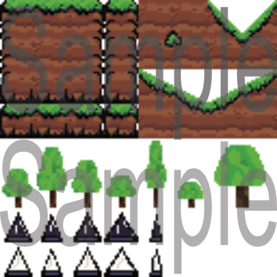 16-bit custom tile map 