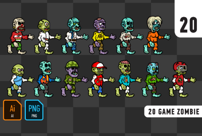 20 game zombie 