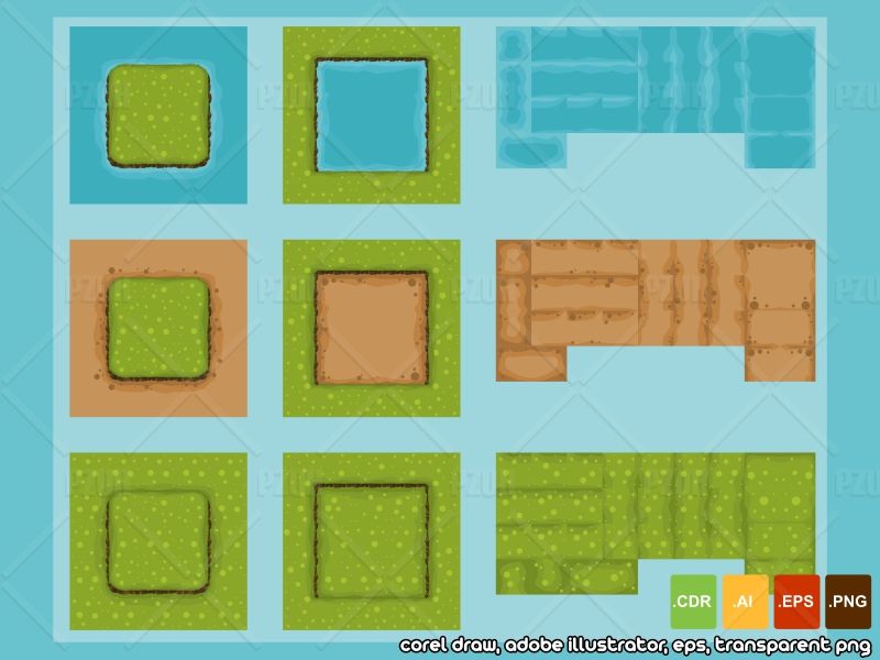 The Island - Top Down Tileset 