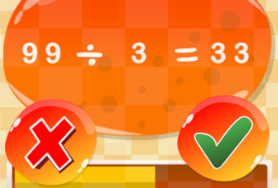 True and False Math Game 