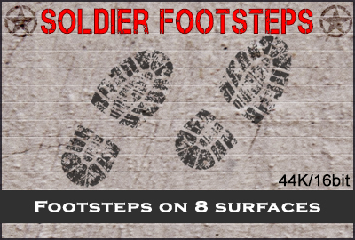 Soldier Footsteps Sound Pack 