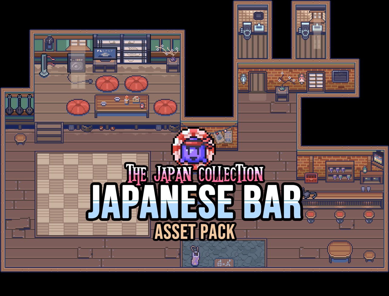 The Japan Collection: Japanese Bar Game Assets 