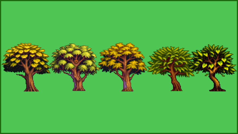 Trees Pixel Art Pack 