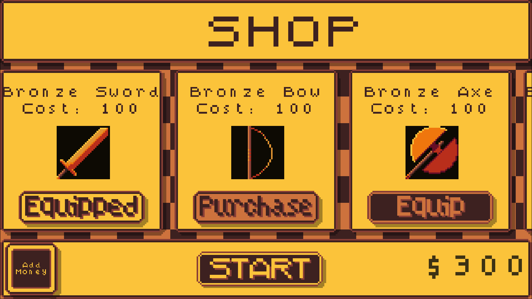 Array Based Shop and Inventory (C3/C2) 