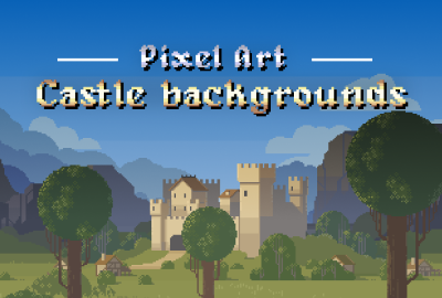 Pixel Art - Castle Backgrounds 