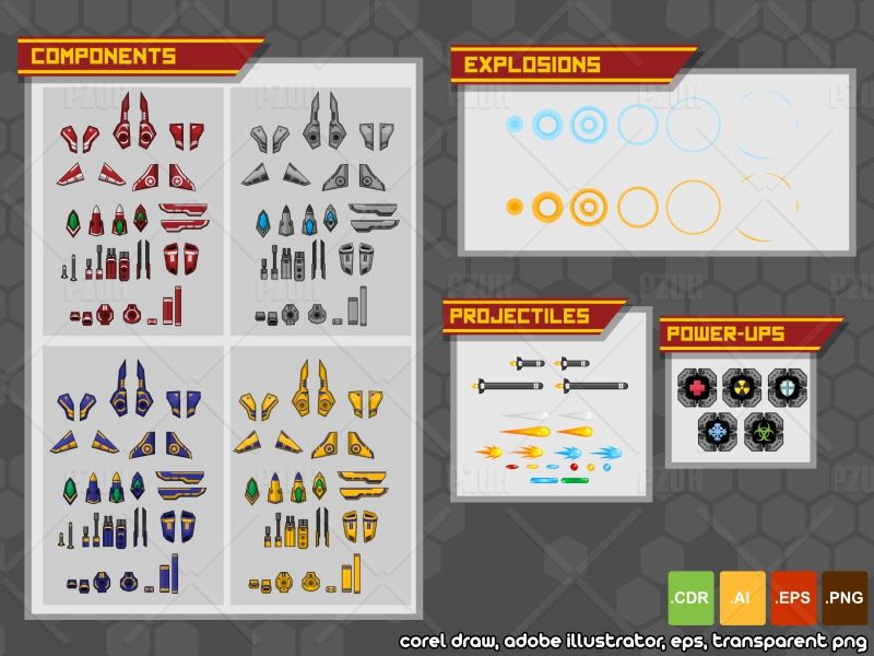 Space Shooter Creation Kit 1 