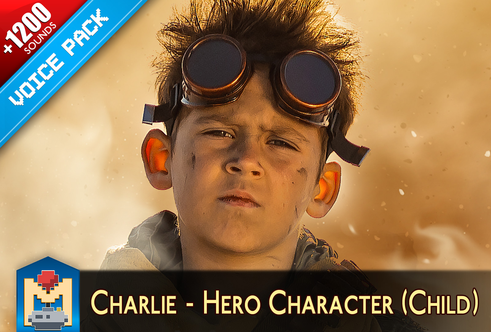 Charlie - Child Hero Character Voice Pack 