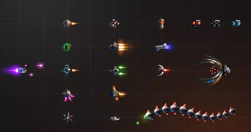 Space Shooter Art Pack 1 