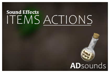 Items Actions - Sound Effects 