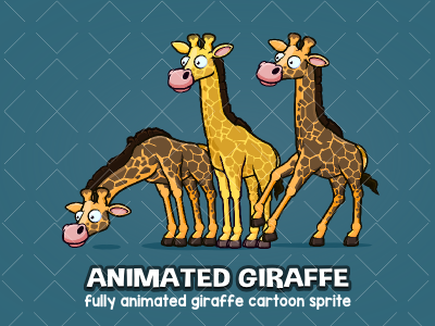 Animated giraffe 