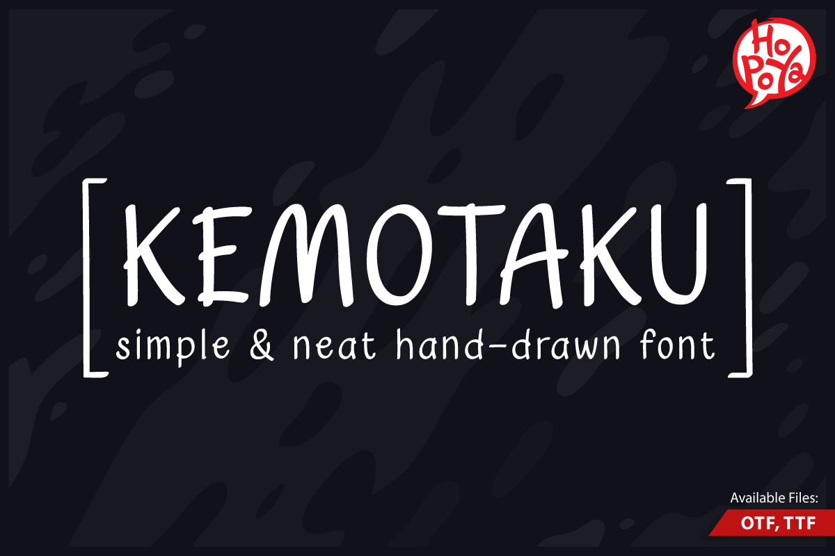 Kemotaku Font 