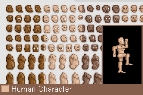 PSRC: Human Character 