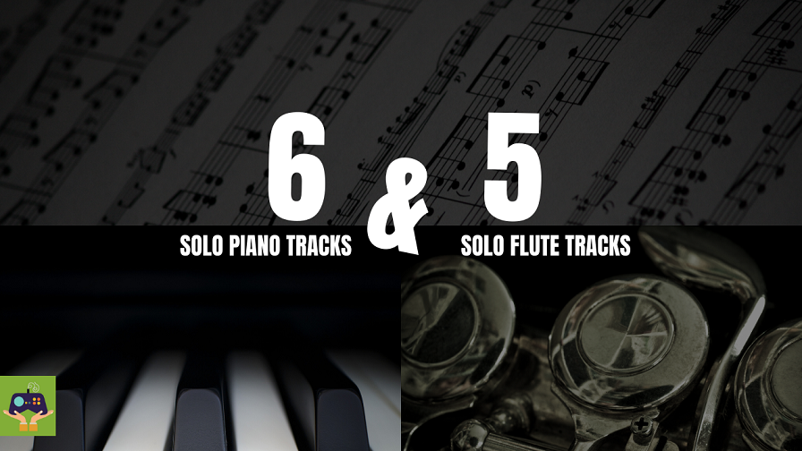 Solo Piano and Flute Tracks 