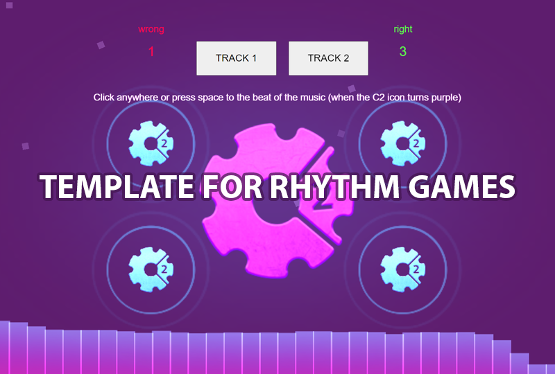 Template for rhythm games 