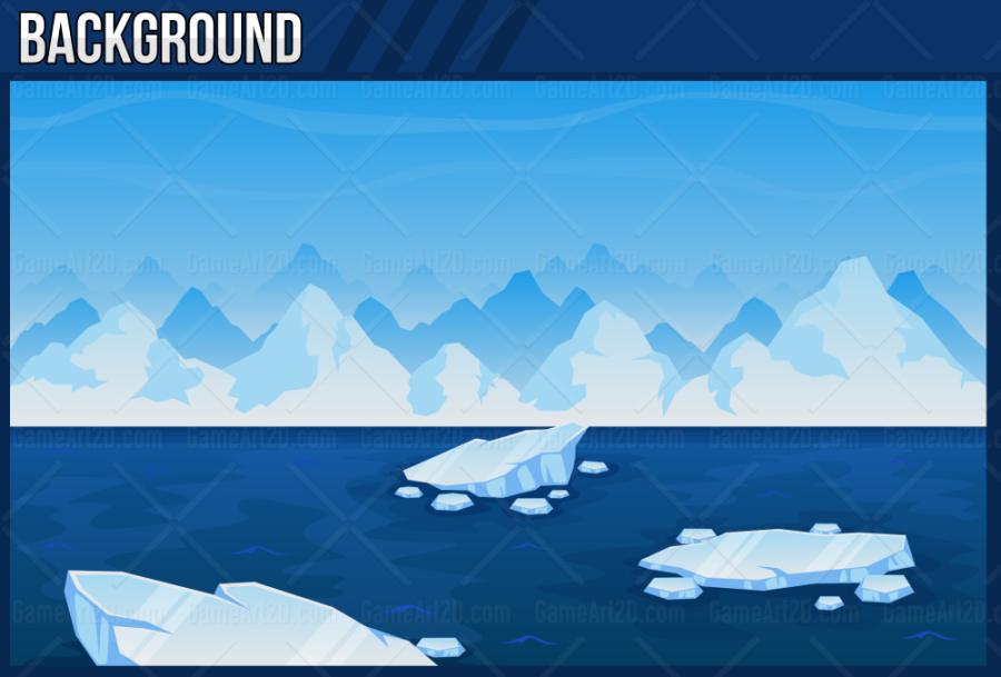 The Arctic - Platformer Tileset 