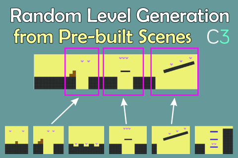 Random Level Generator Template for Platformer Games 