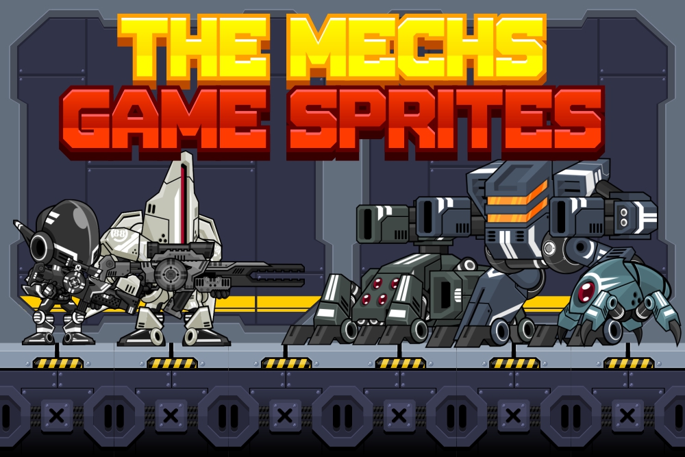 The Mechs - Game Sprites 