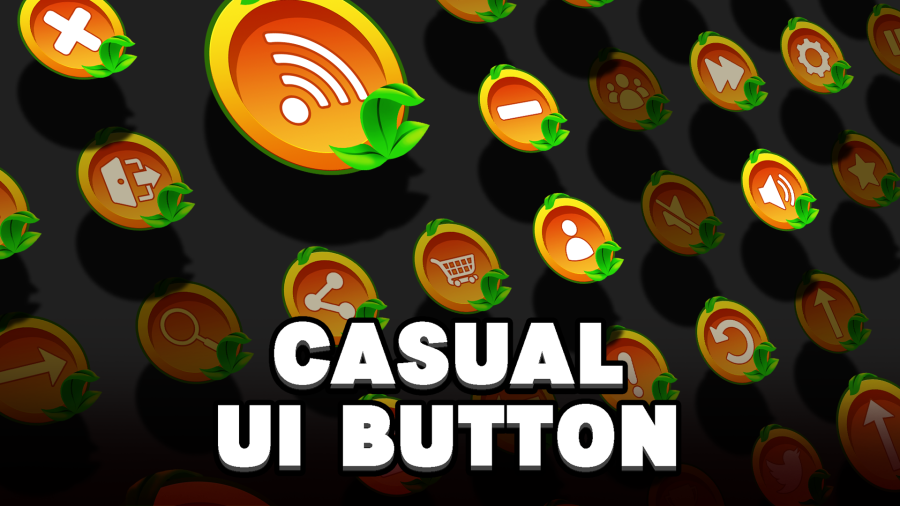 Casual UI Buttons #2 