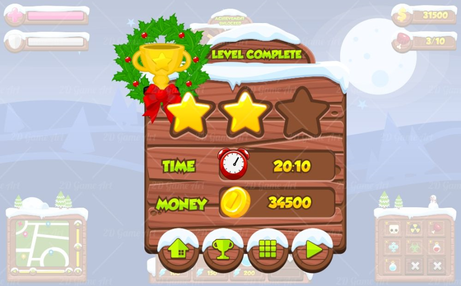 Christmas Game GUI 