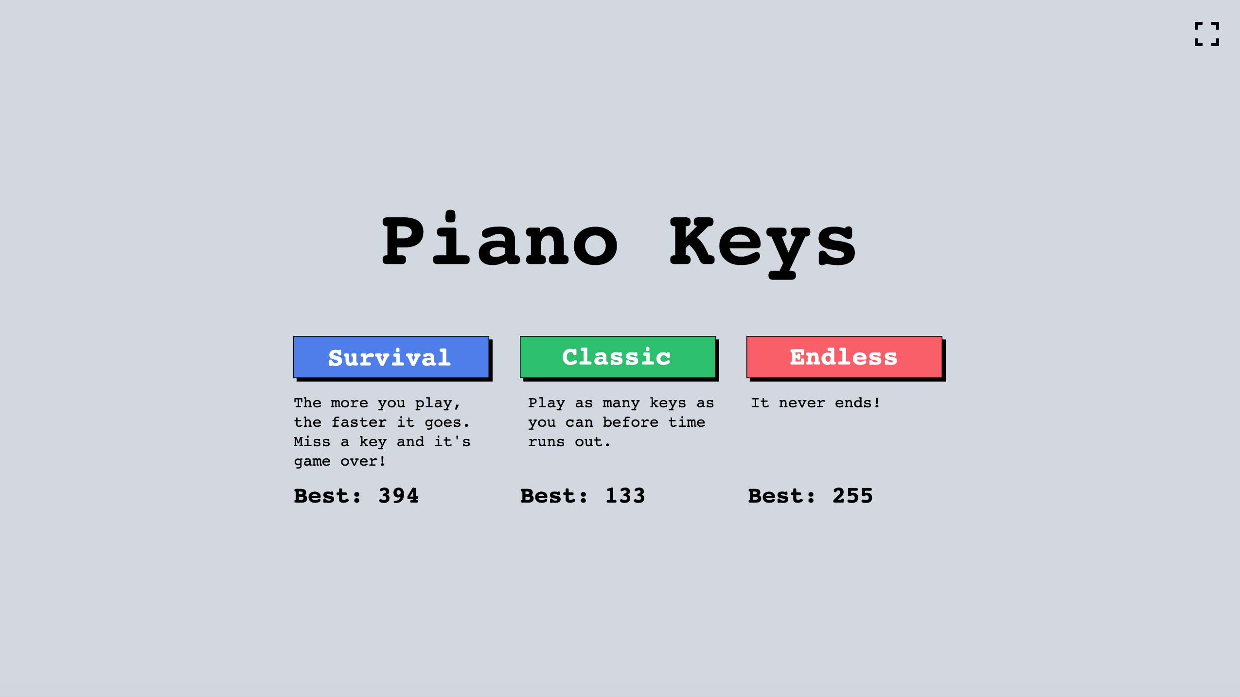 Piano Keys 