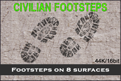 Civilian Footsteps Sound Pack 