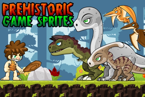 Prehistoric Game Sprites 