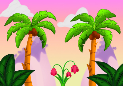 2D Jungle Pack with Backgrounds 