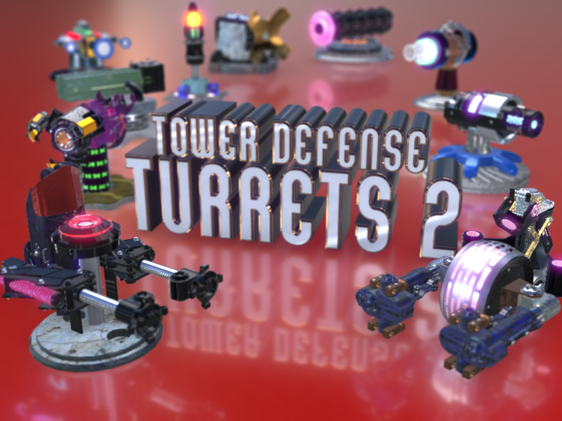 Tower Defense Turrets Volume 2 