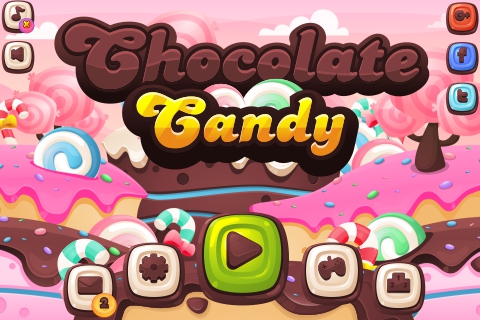 Chocolate Candy - Game GUI 